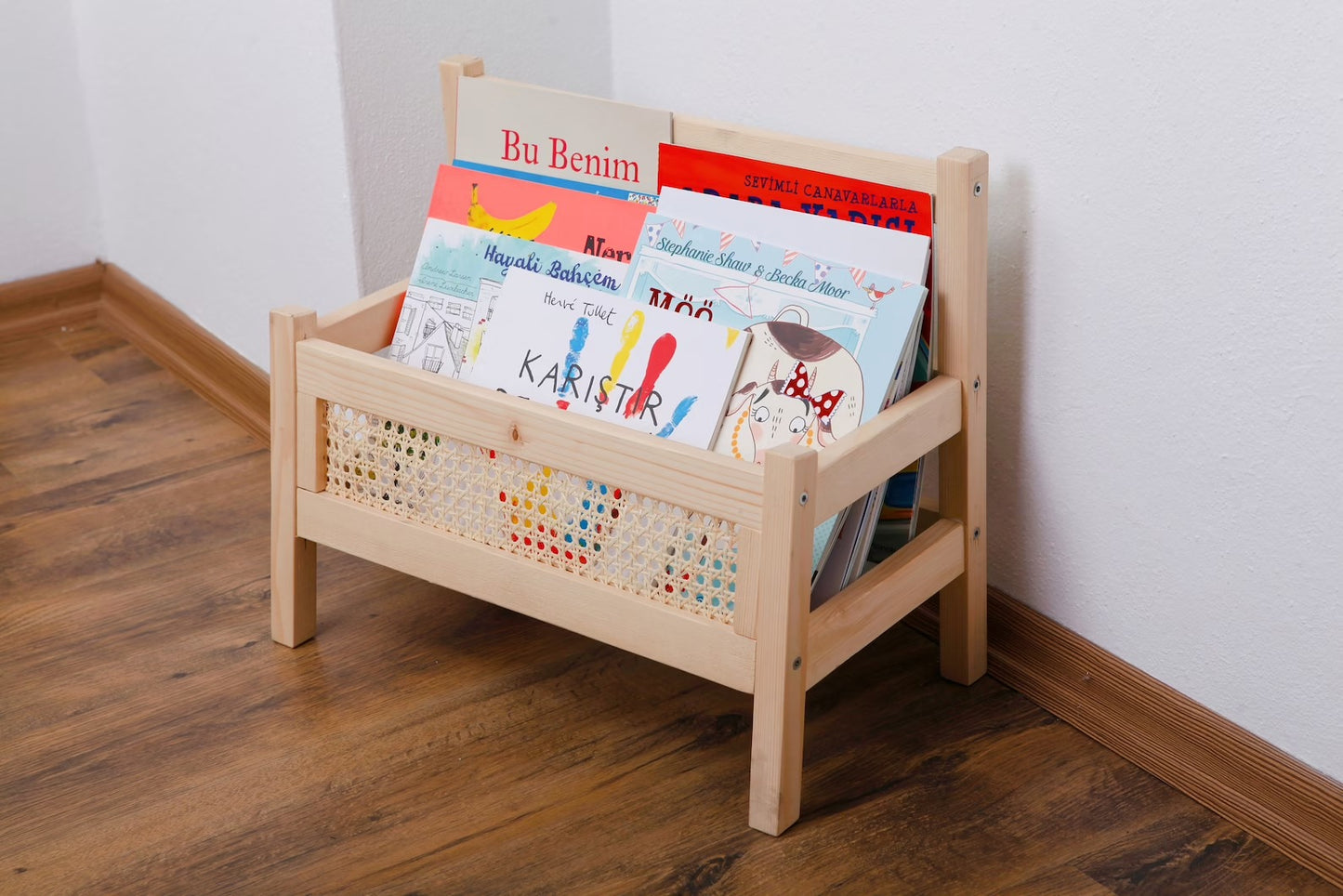 Montessori Toddlers Kids Bookshelf Kids Room Book Storage