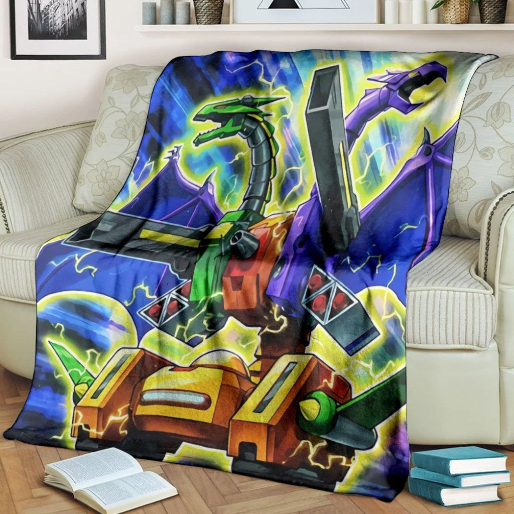 Anime YGO ABC-Dragon Buster Custom Soft Blanket