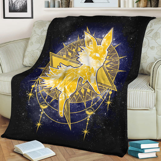 Anime Pkm Jolteon Starry Custom Soft Blanket / S/(43X55) XO1103227