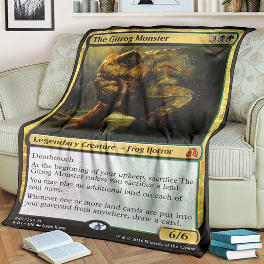 Game Mtg The Gitrog Monster Custom Soft Blanket / S/(43X55)