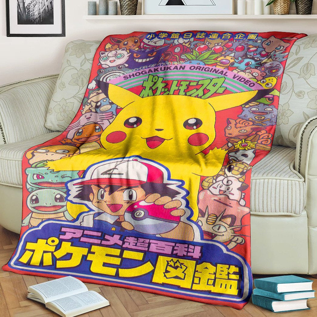 Anime Pkm Shogakukan Custom Soft Blanket / S/(43X55)