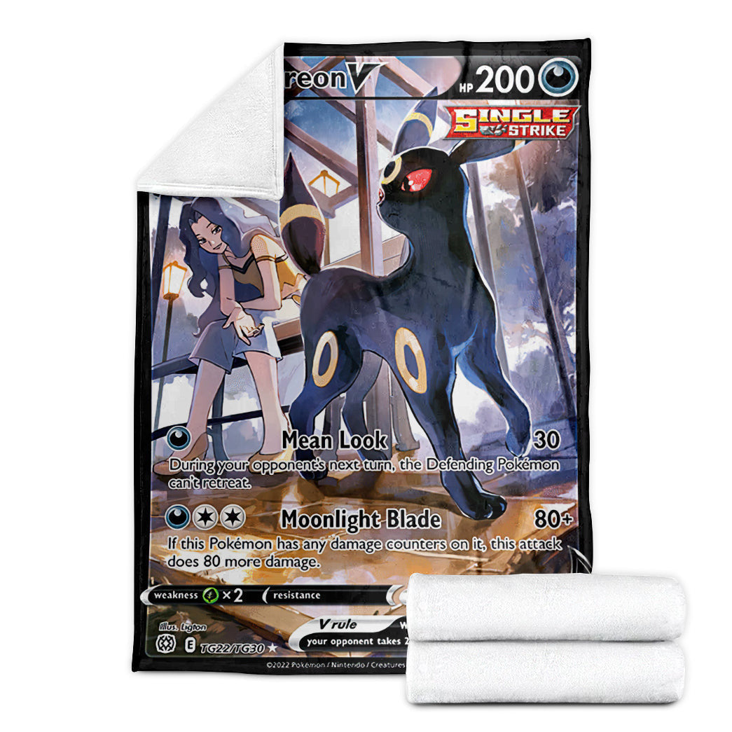 Anime Umbreon V 2022 Soft Blanket