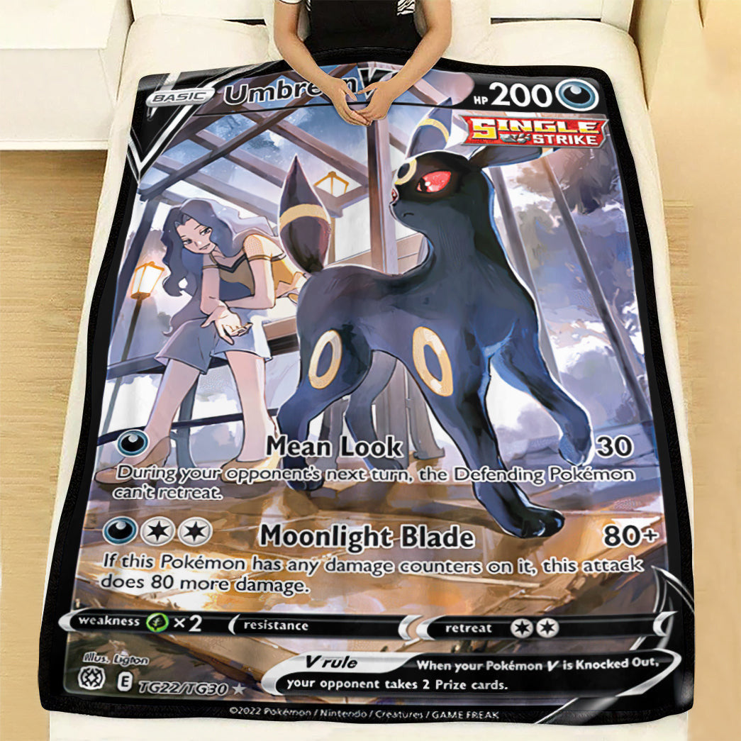 Anime Umbreon V 2022 Soft Blanket