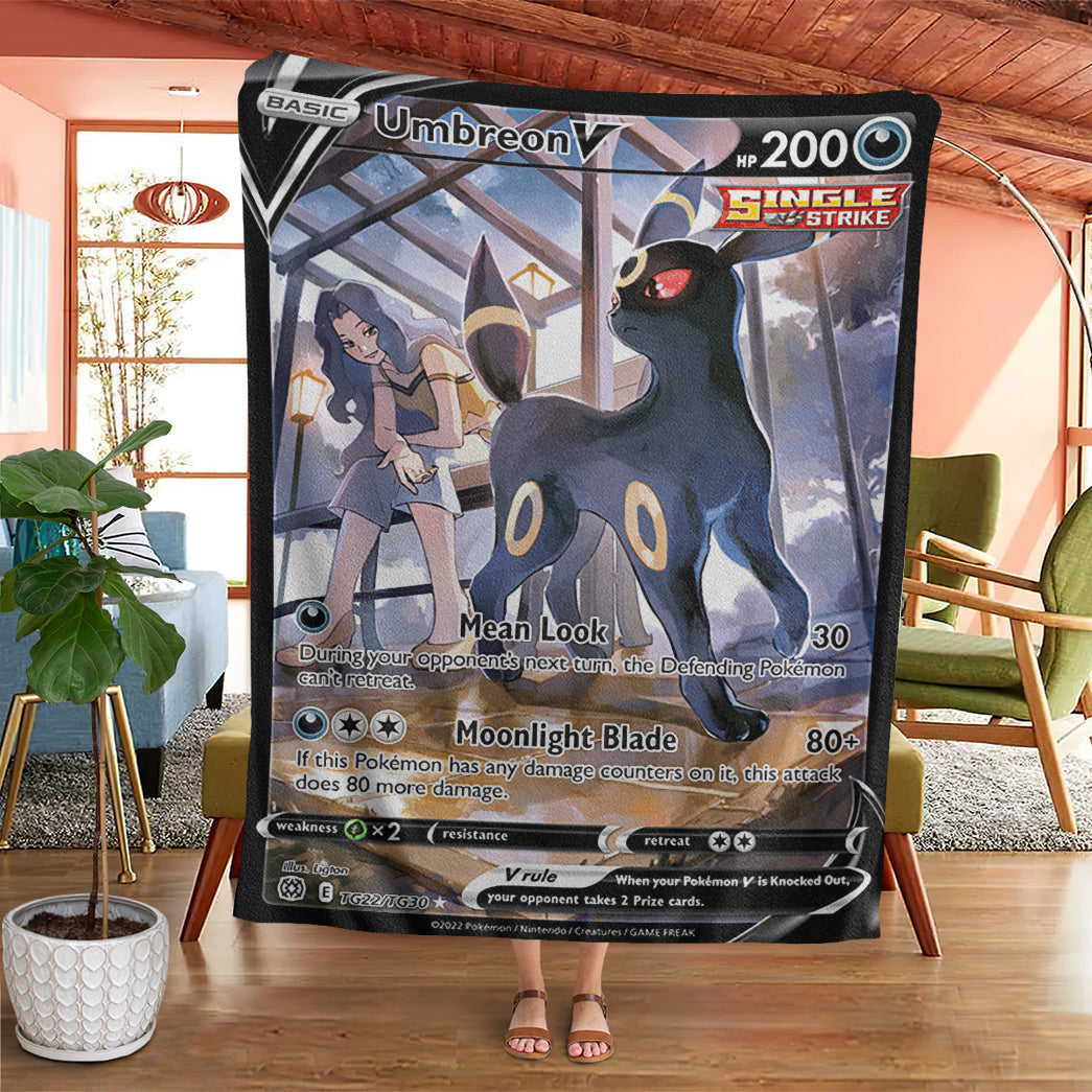 Anime Umbreon V 2022 Soft Blanket