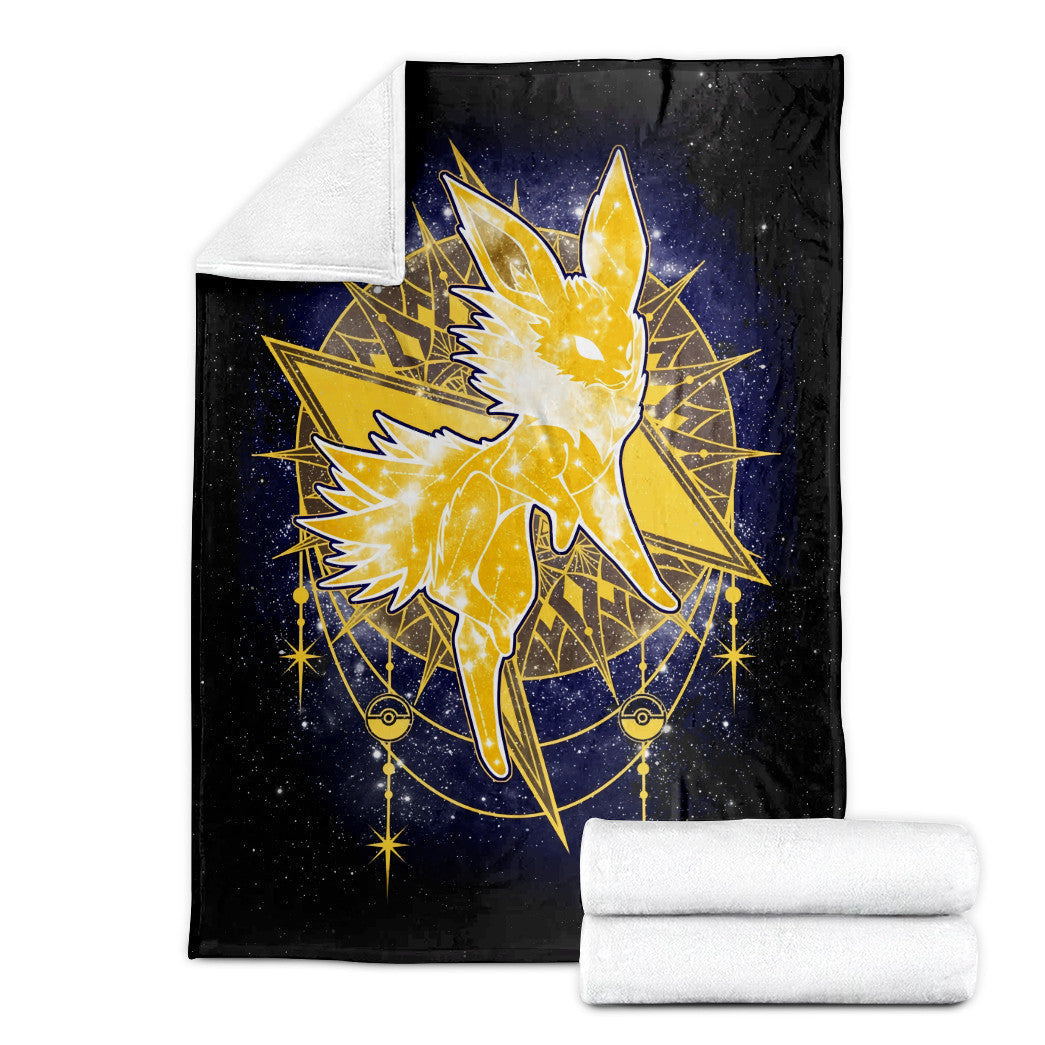 Anime Pkm Jolteon Starry Custom Soft Blanket XO1103227