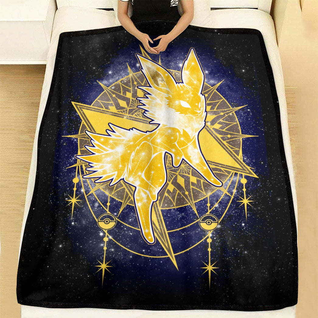 Anime Pkm Jolteon Starry Custom Soft Blanket XO1103227