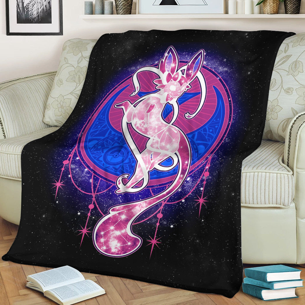 Anime Pkm Sylveon Starry Custom Soft Blanket / S/(43X55) XO1103228