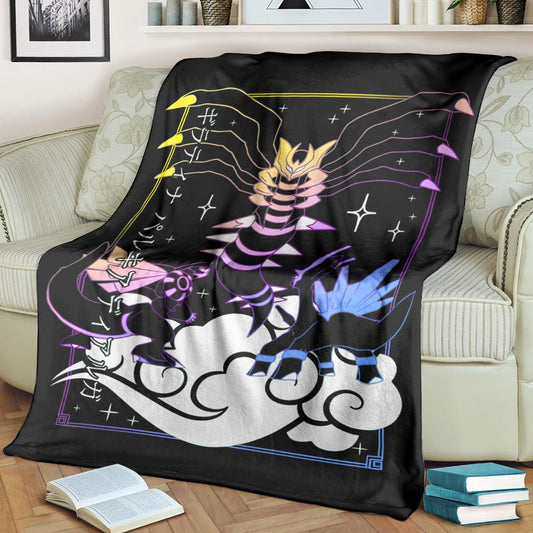 Anime Pkm Dialga Palkia Giratina Soft Blanket / S/(43X55)