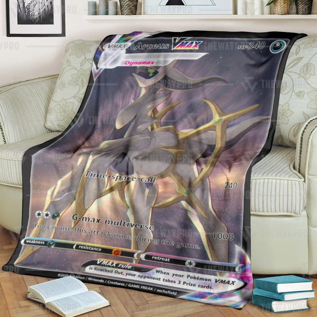 Anime Pkm Arceus God Of All Pokémon Custom Soft Blanket / S/(43X55)