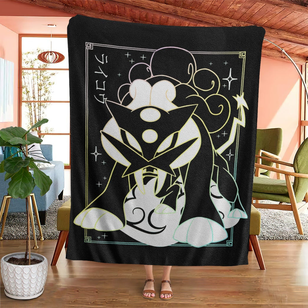 Anime Pkm Raikou Soft Blanket