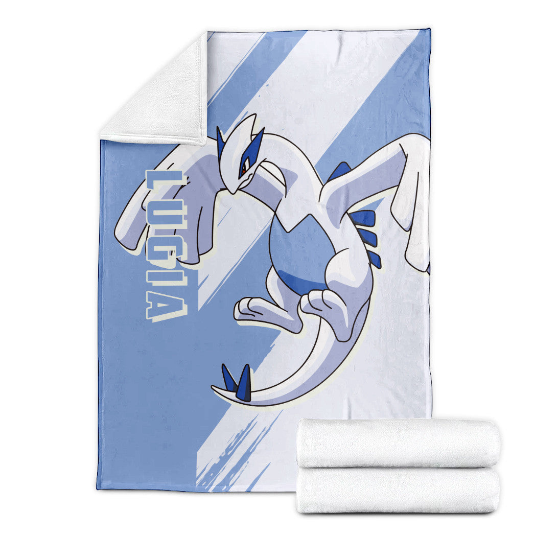 Anime Pkm Lugia Custom Soft Blanket XO1003226