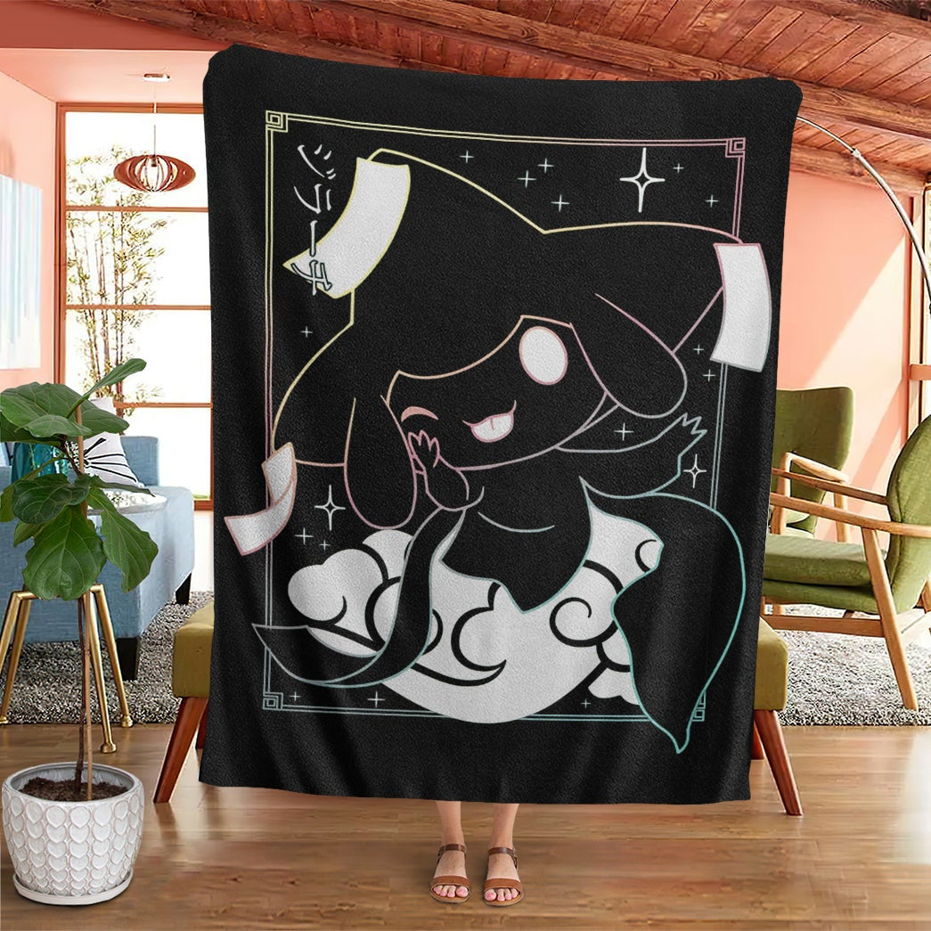 Anime Pkm Jirachi Soft Blanket