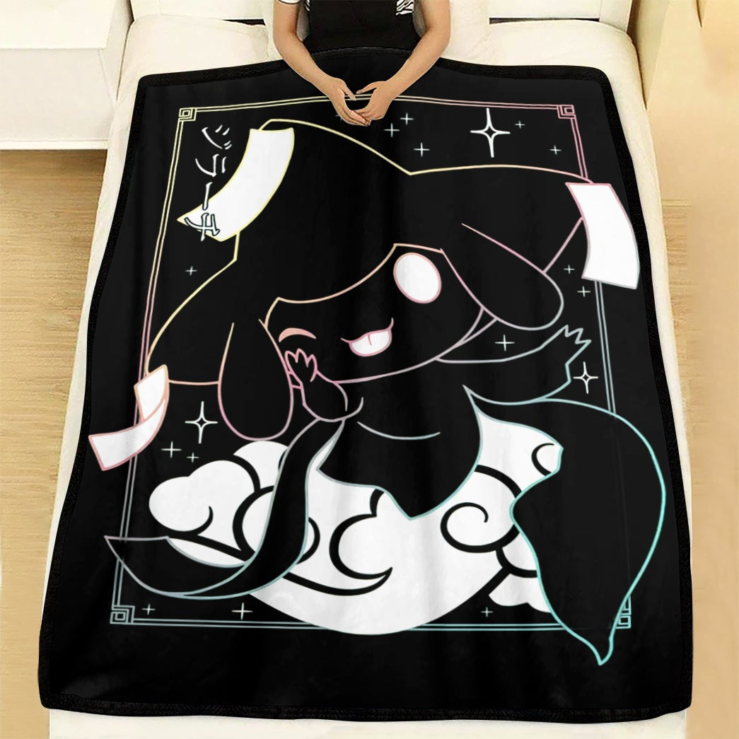 Anime Pkm Jirachi Soft Blanket