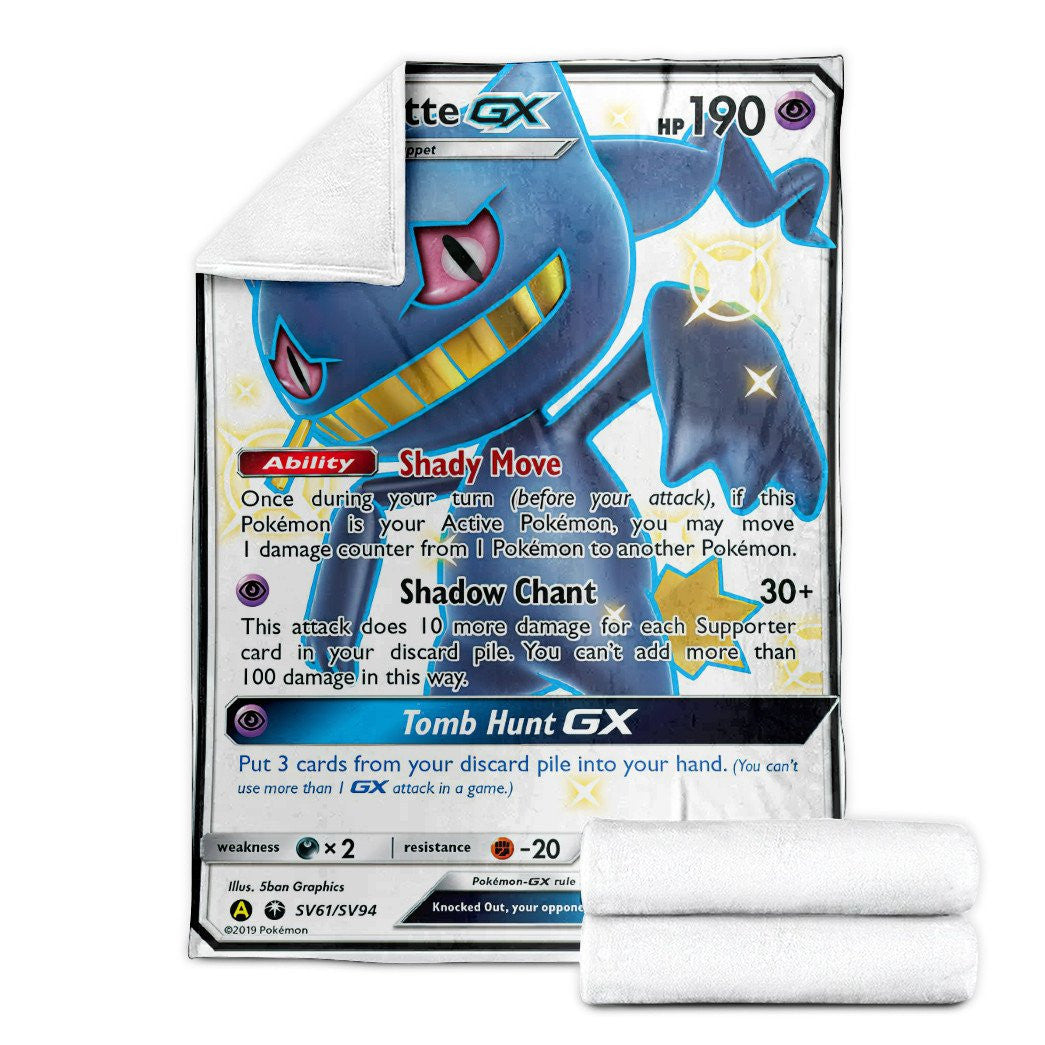 Anime Pkm Banette-Gx Celestial Storm Custom Soft Blanket