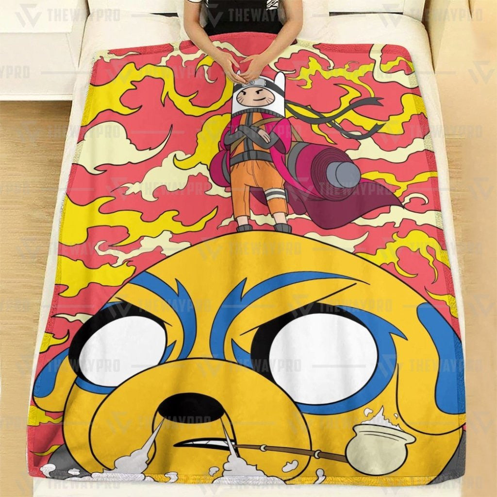 Sage Mode Finn Mertens Custom Soft Blanket