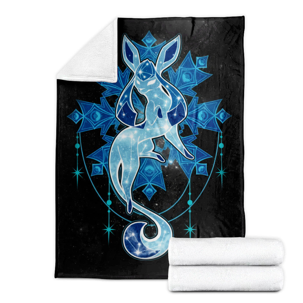 Anime Pkm Starry Sky Of Ice Custom Soft Blanket XO11032210