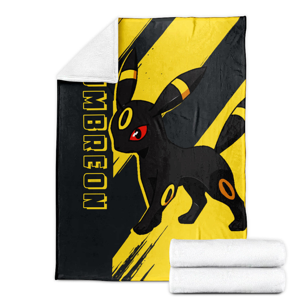 Anime Pkm Umbreon Custom Soft Blanket XO10032225