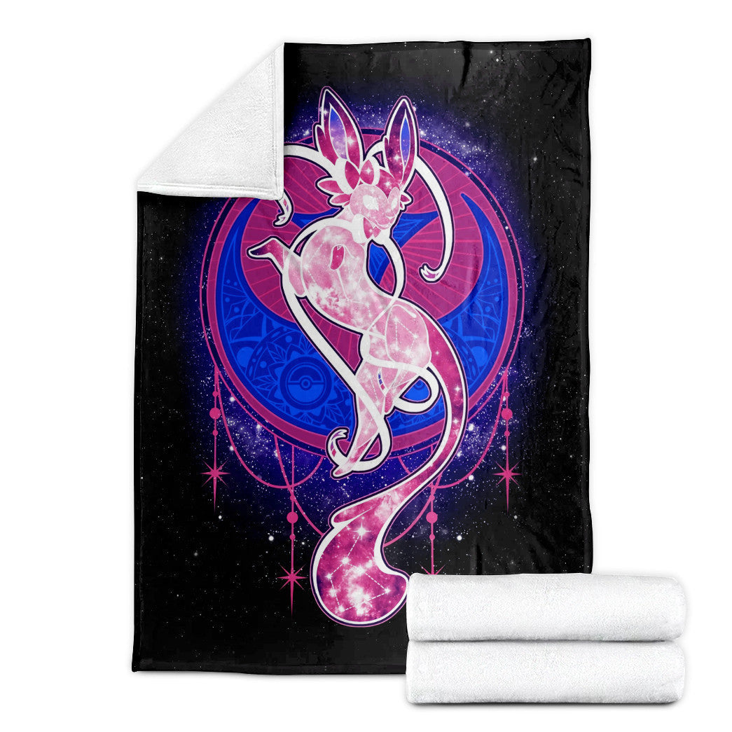 Anime Pkm Sylveon Starry Custom Soft Blanket XO1103228