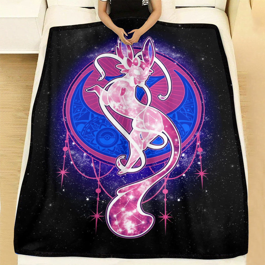 Anime Pkm Sylveon Starry Custom Soft Blanket XO1103228