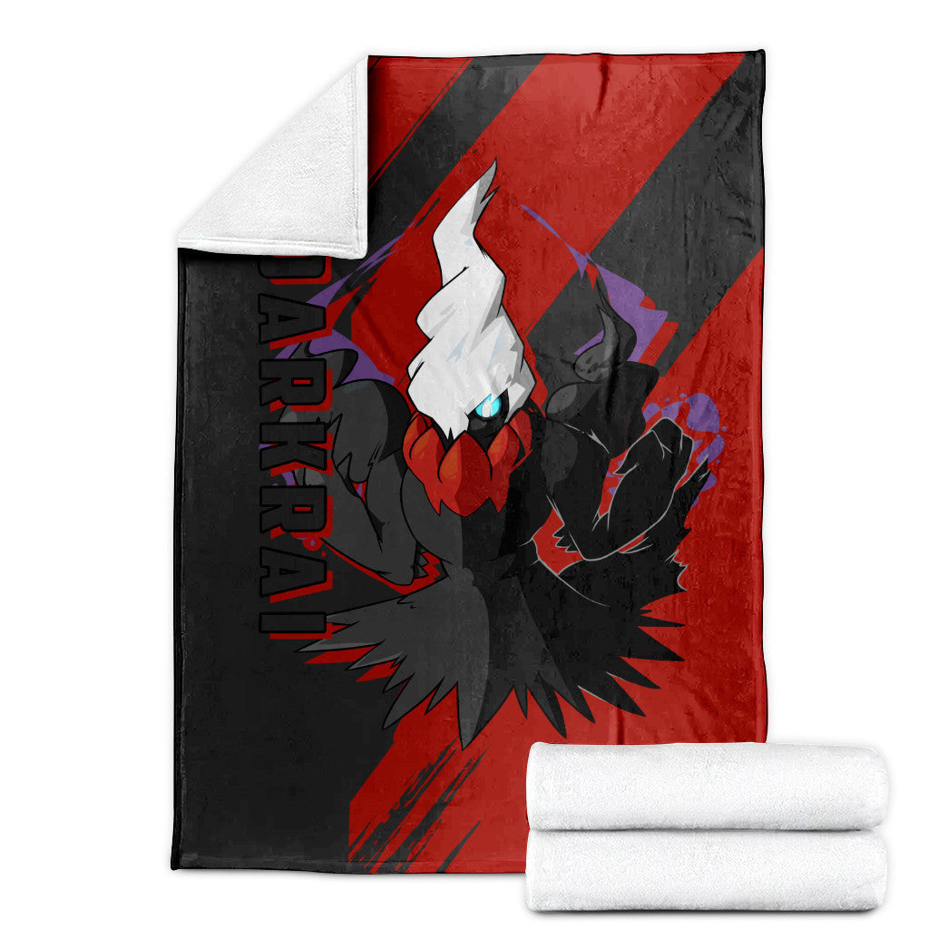 Anime Pkm Darkrai Custom Soft Blanket XO1003221