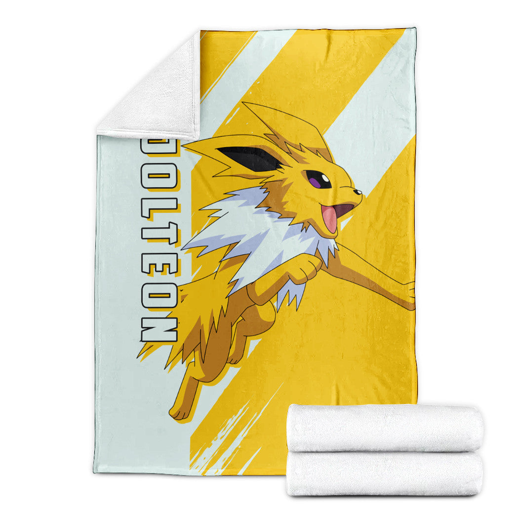 Anime Pkm Jolteon Custom Soft Blanket XO10032220