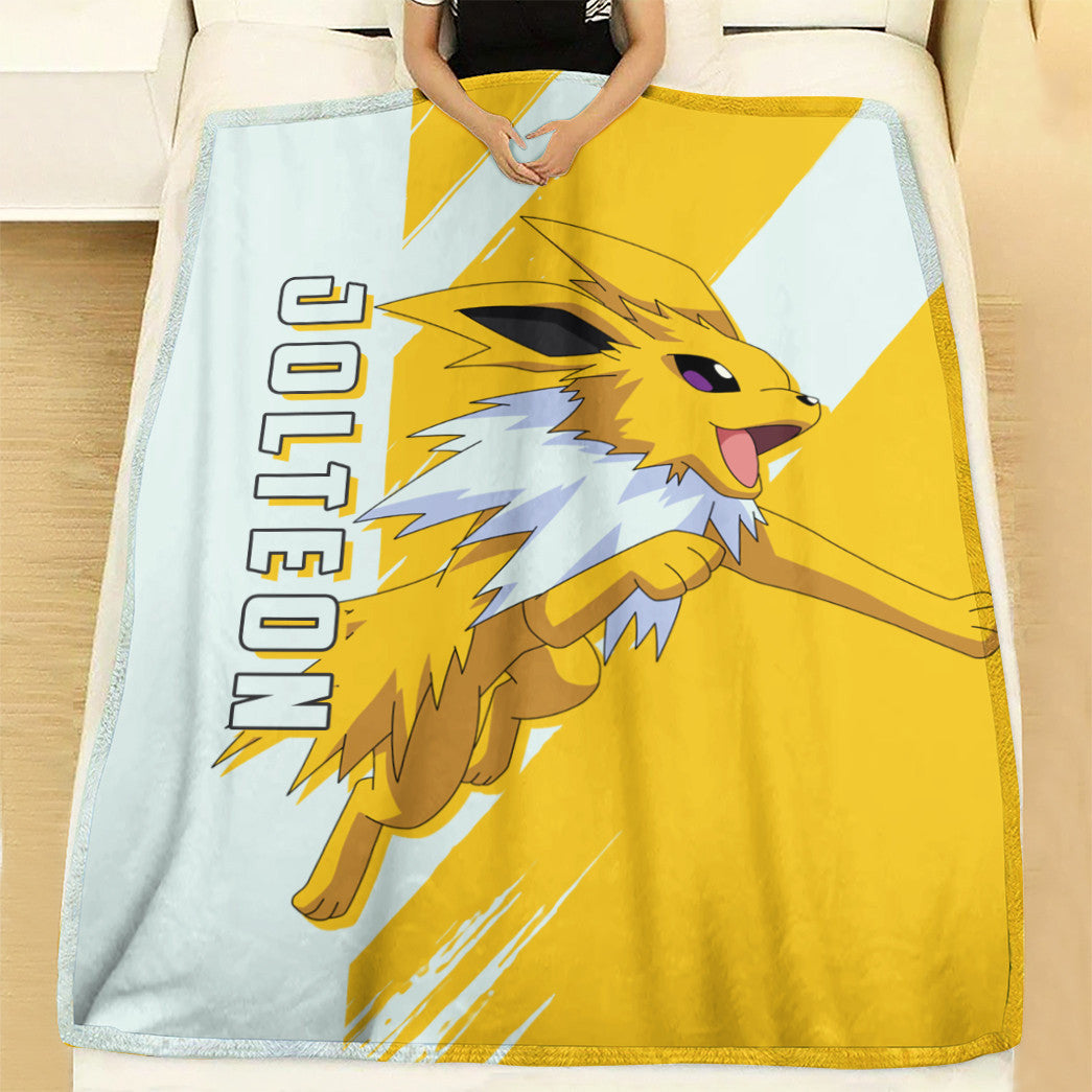 Anime Pkm Jolteon Custom Soft Blanket XO10032220