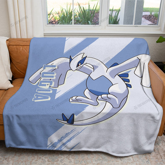 Anime Lugia Custom Soft Blanket