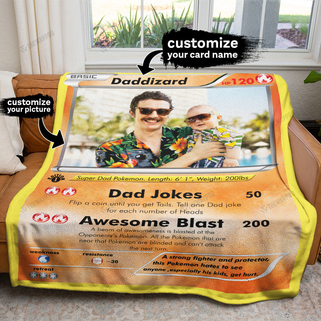 Anime Personalized Daddichu Custom Soft Blanket - Photo can be customized