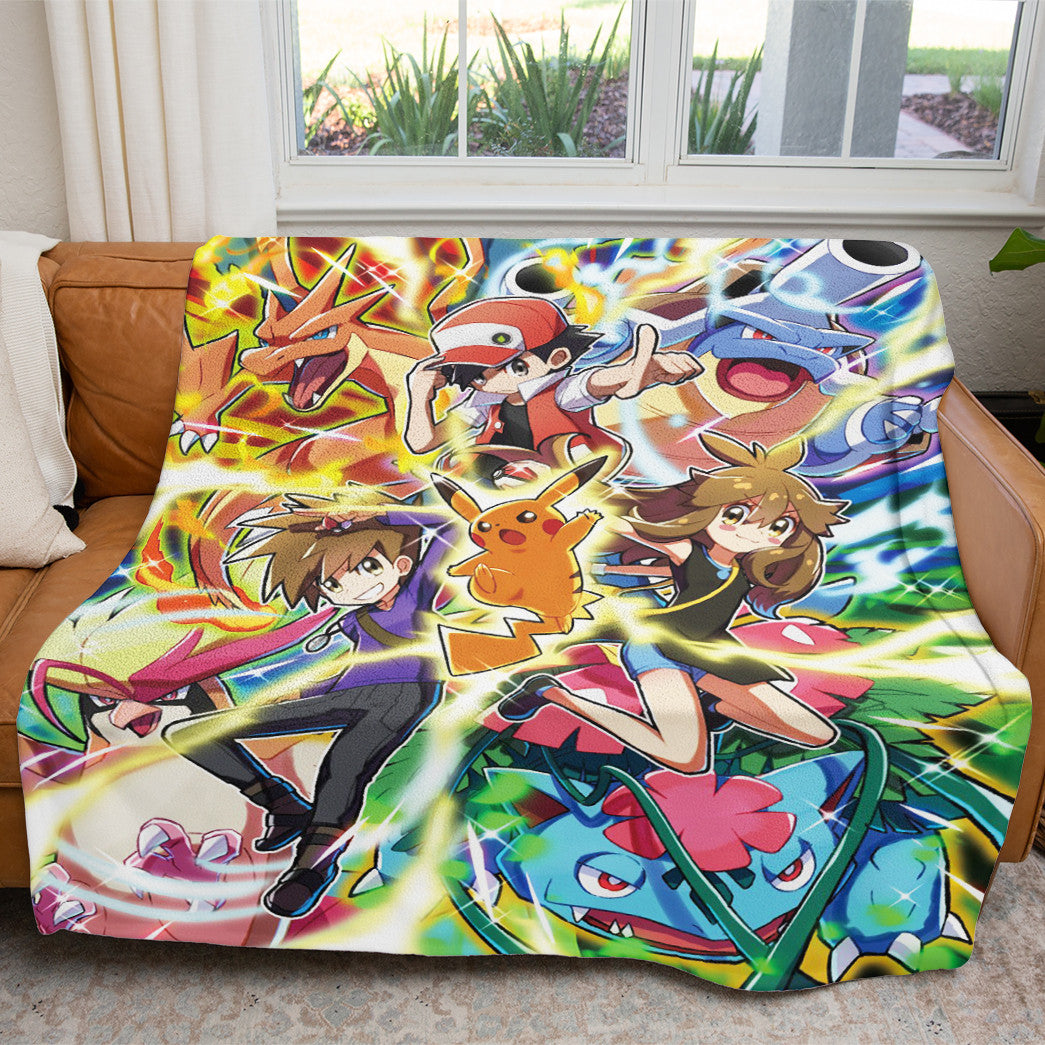 Anime Pure Gen 1 Custom Soft Blanket