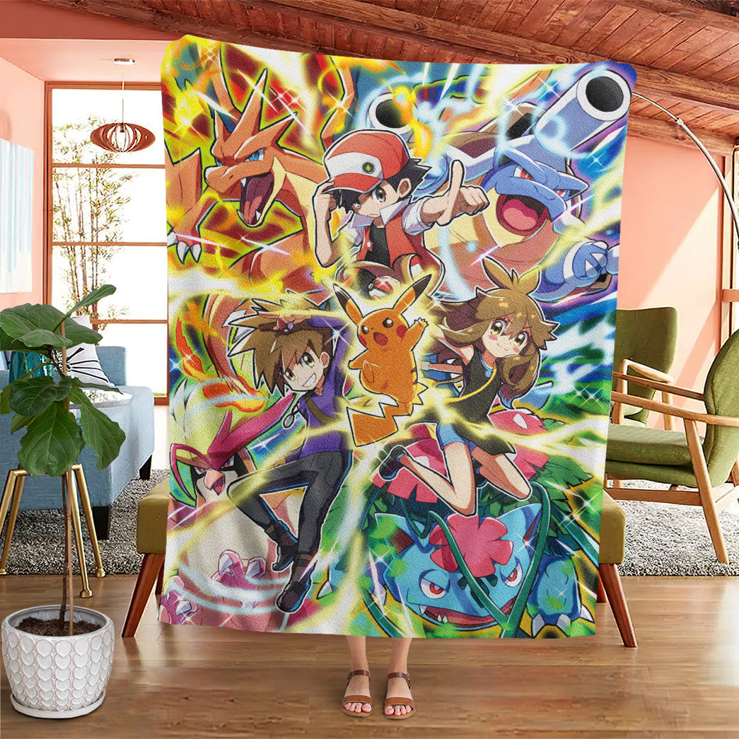 Anime Pure Gen 1 Custom Soft Blanket