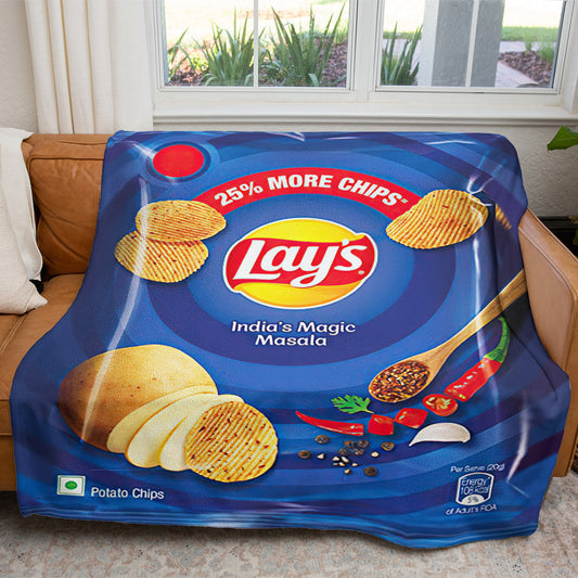 Jumbo Chip Custom Soft Blanket