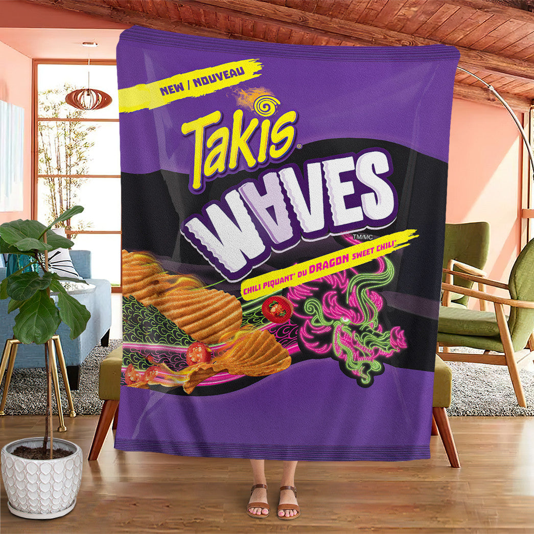 Jumbo Chip Custom Soft Blanket