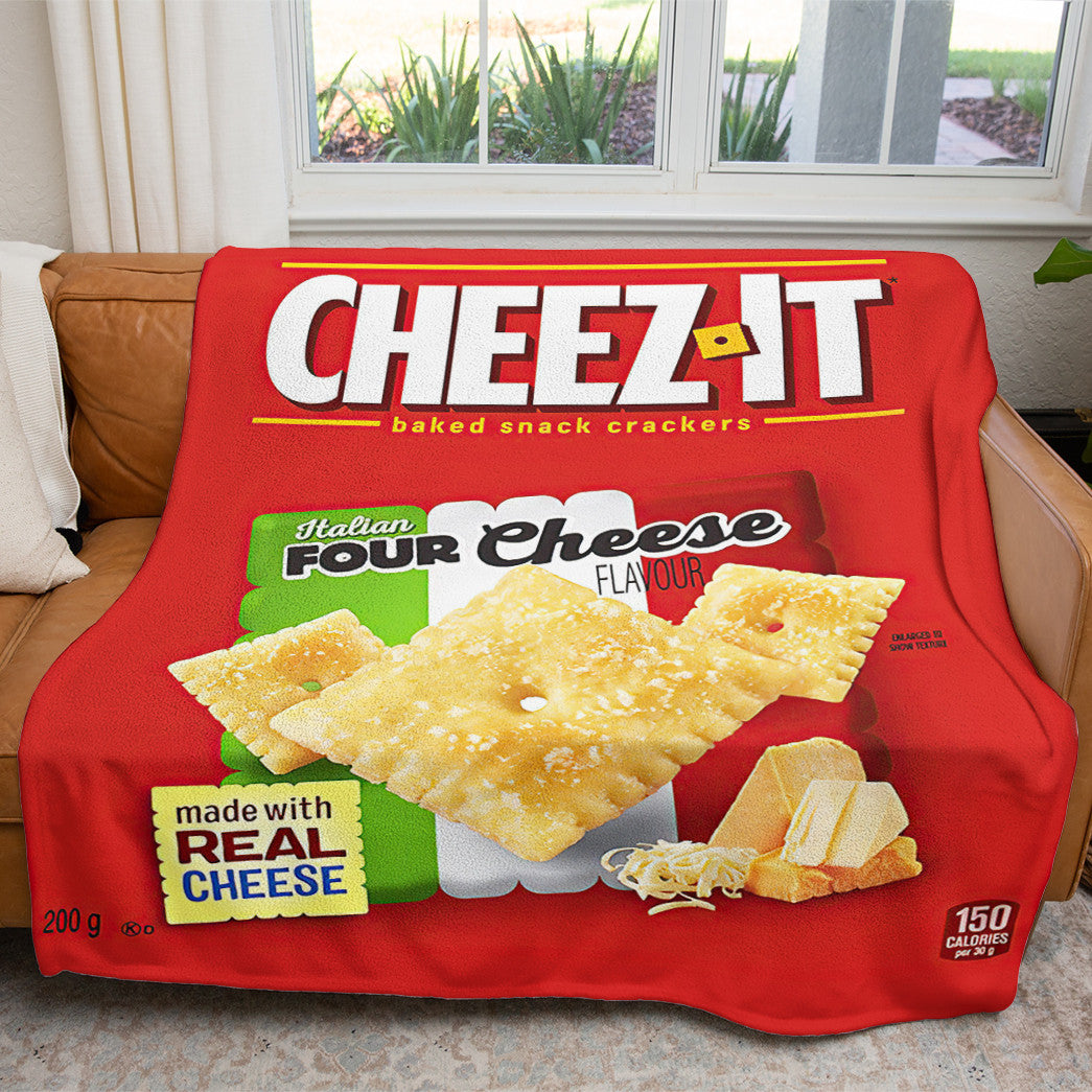 Cheez-It Custom Soft Blanket