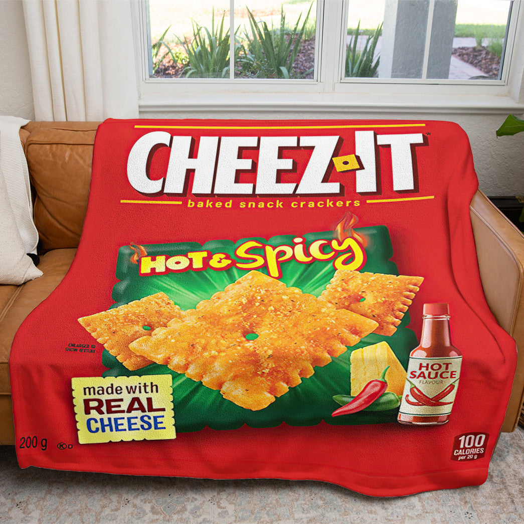 Cheez-It Custom Soft Blanket