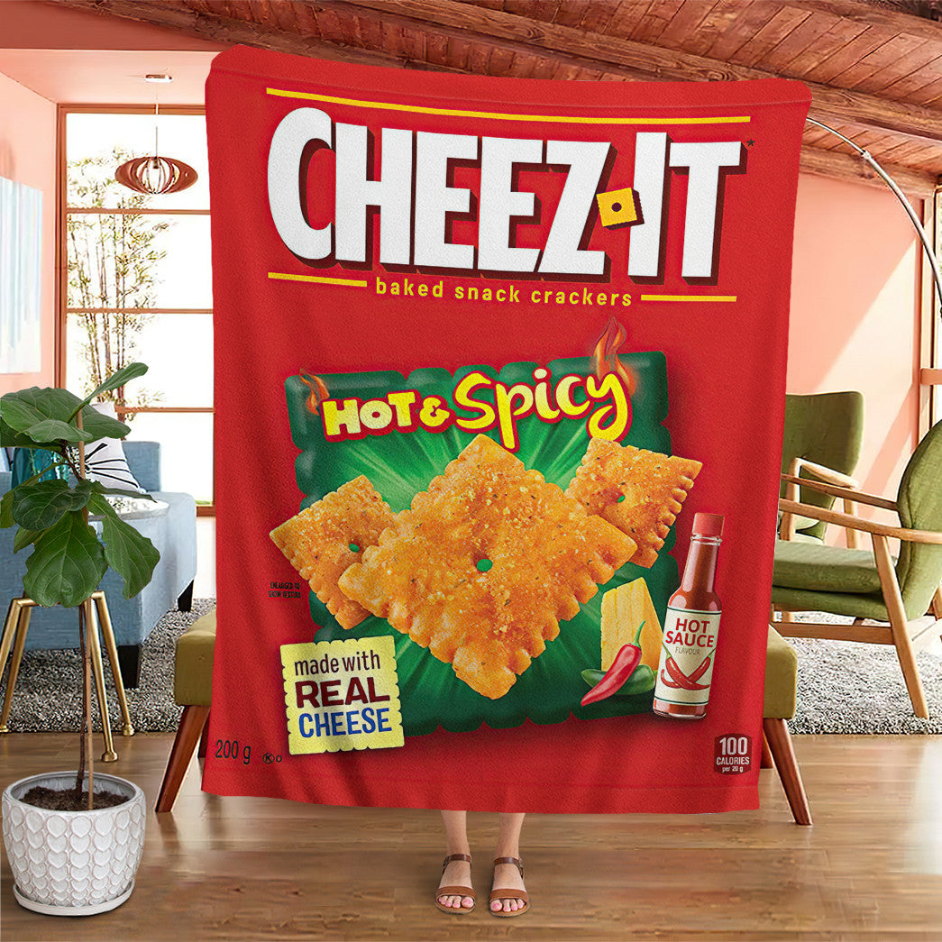 Cheez-It Custom Soft Blanket