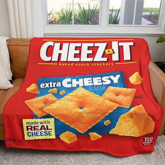 Cheez-It Custom Soft Blanket