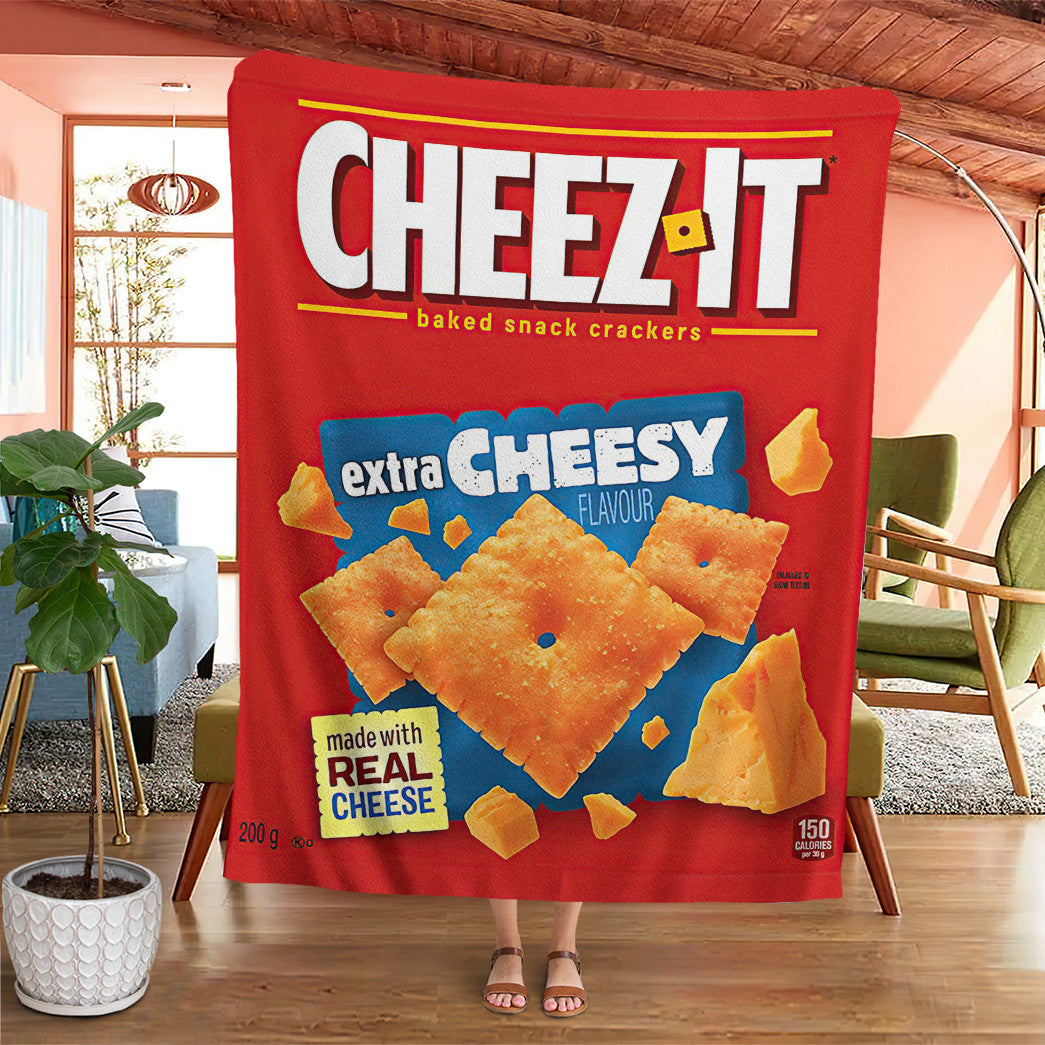 Cheez-It Custom Soft Blanket