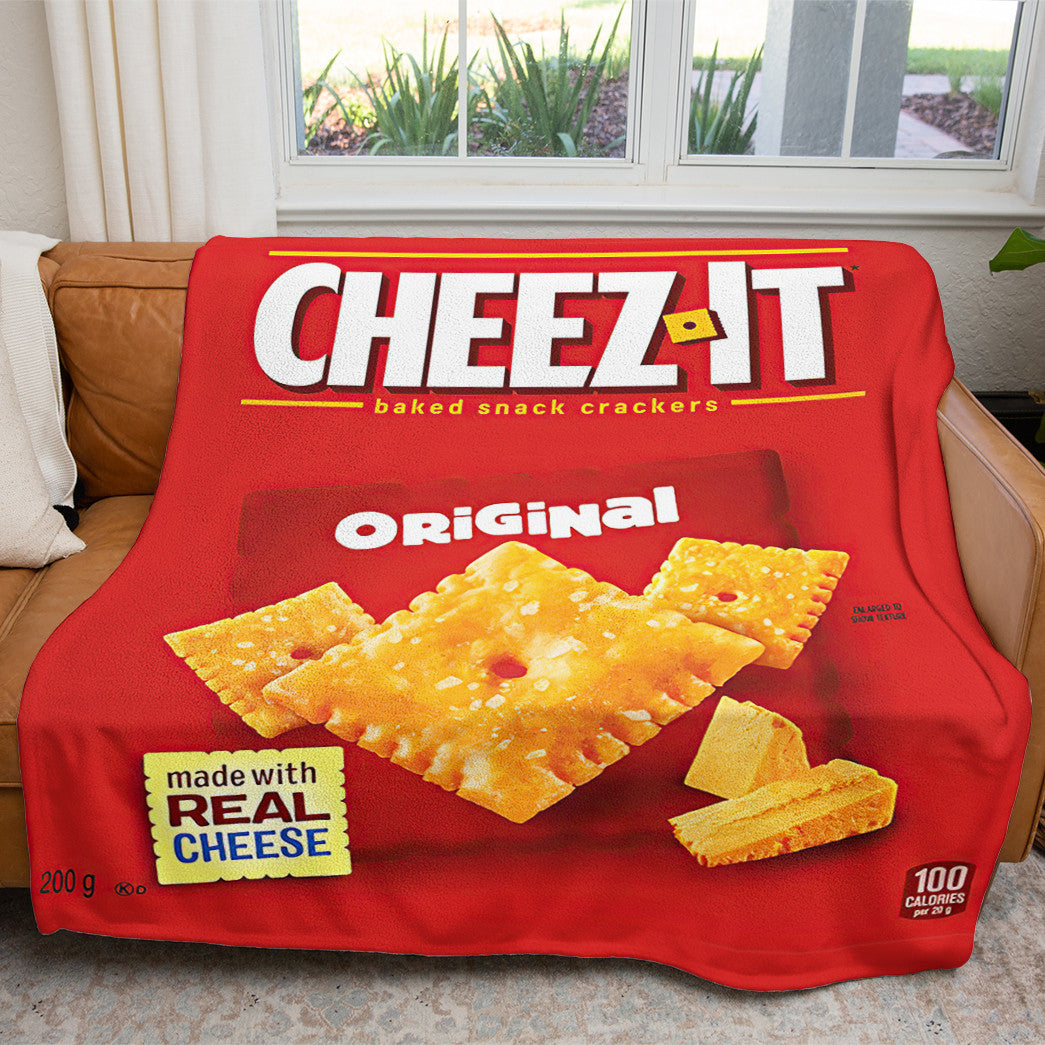 Cheez-It Custom Soft Blanket